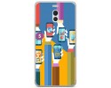 Funda Gel Tpu para Meizu M6 Note Diseño Apps Dibujos