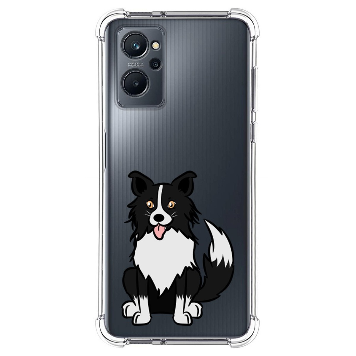 Funda Silicona Antigolpes para Realme 9i diseño Perros 01 Dibujos