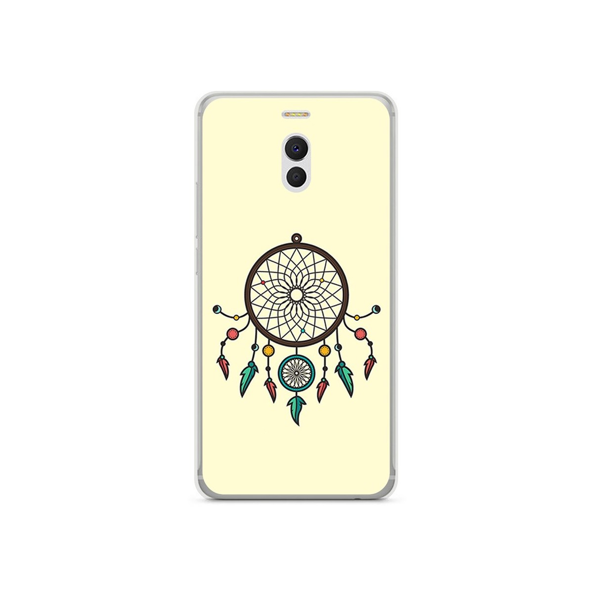 Funda Gel Tpu para Meizu M6 Note Diseño Atrapasueños Dibujos