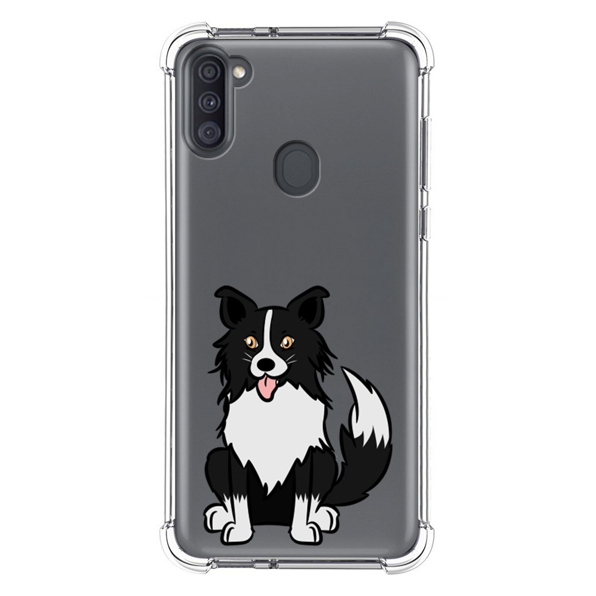 Funda Silicona Antigolpes para Samsung Galaxy A11 / M11 diseño Perros 01 Dibujos