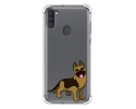 Funda Silicona Antigolpes para Samsung Galaxy A11 / M11 diseño Perros 03 Dibujos