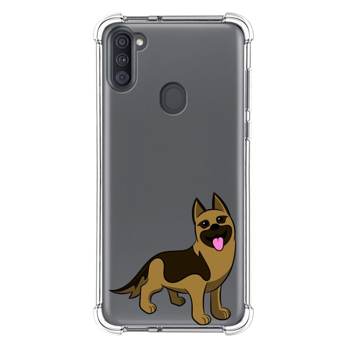 Funda Silicona Antigolpes para Samsung Galaxy A11 / M11 diseño Perros 03 Dibujos