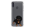 Funda Silicona Antigolpes para Samsung Galaxy A11 / M11 diseño Perros 04 Dibujos