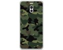 Funda Gel Tpu para Meizu M6 Note Diseño Camuflaje Dibujos
