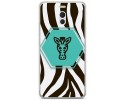 Funda Gel Tpu para Meizu M6 Note Diseño Cebra Dibujos