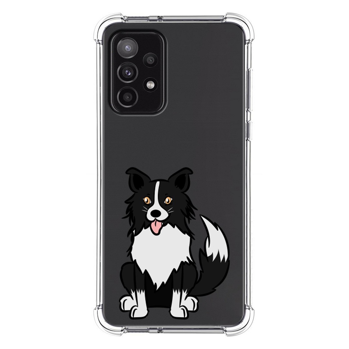 Funda Silicona Antigolpes para Samsung Galaxy A52 / A52 5G / A52s 5G diseño Perros 01 Dibujos