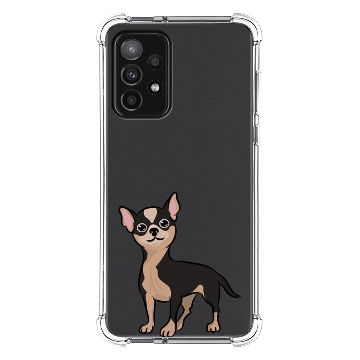 Funda Silicona Antigolpes para Samsung Galaxy A52 / A52 5G / A52s 5G diseño Perros 05 Dibujos