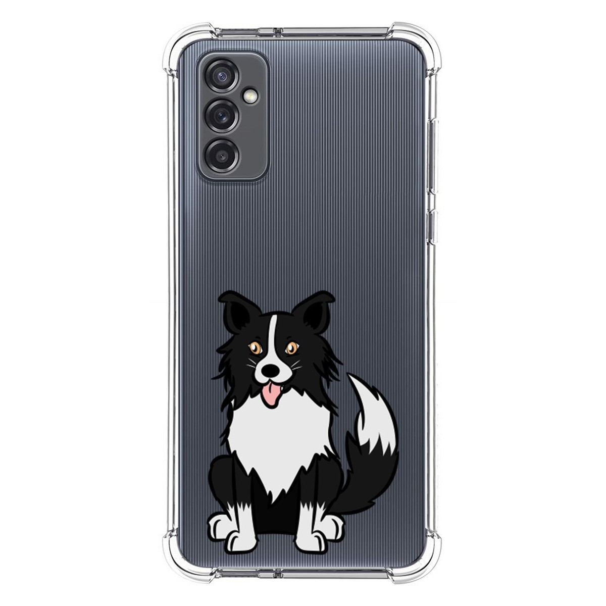 Funda Silicona Antigolpes para Samsung Galaxy M52 5G diseño Perros 01 Dibujos