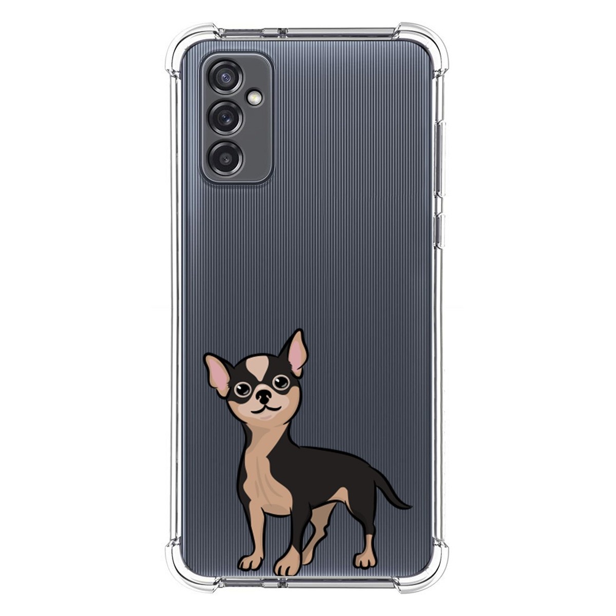 Funda Silicona Antigolpes para Samsung Galaxy M52 5G diseño Perros 05 Dibujos
