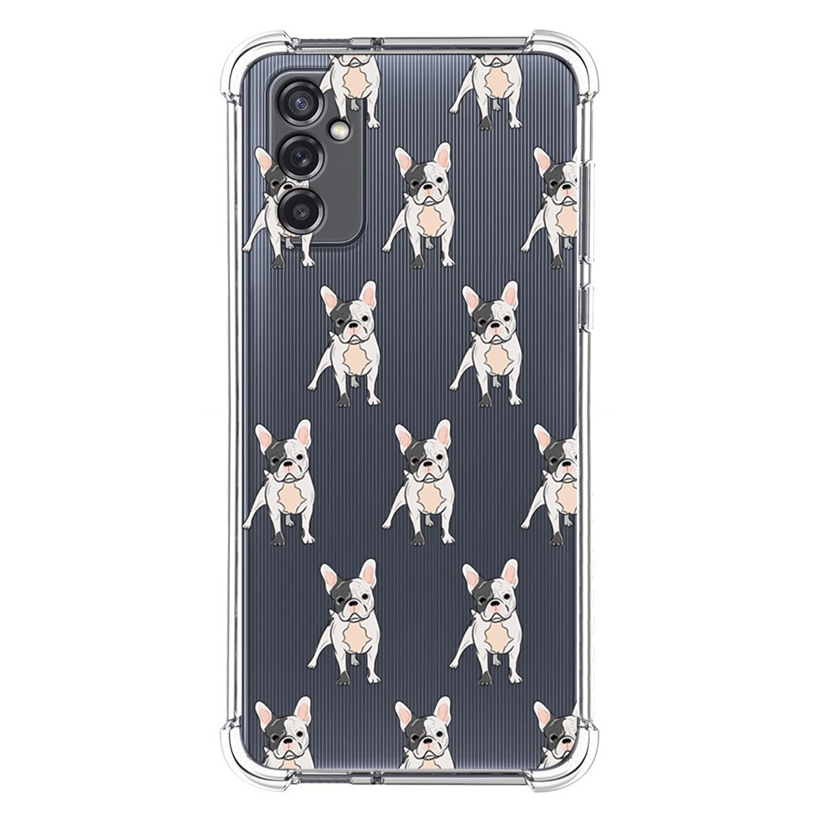 Funda Silicona Antigolpes para Samsung Galaxy M52 5G diseño Perros 12 Dibujos