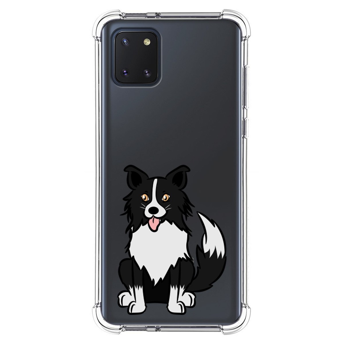 Funda Silicona Antigolpes para Samsung Galaxy Note 10 Lite diseño Perros 01 Dibujos
