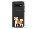 Funda Silicona Antigolpes para Samsung Galaxy S10 diseño Perros 02 Dibujos