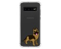 Funda Silicona Antigolpes para Samsung Galaxy S10 diseño Perros 03 Dibujos