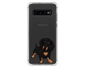 Funda Silicona Antigolpes para Samsung Galaxy S10 diseño Perros 04 Dibujos