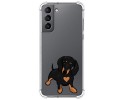 Funda Silicona Antigolpes para Samsung Galaxy S21 5G diseño Perros 04 Dibujos