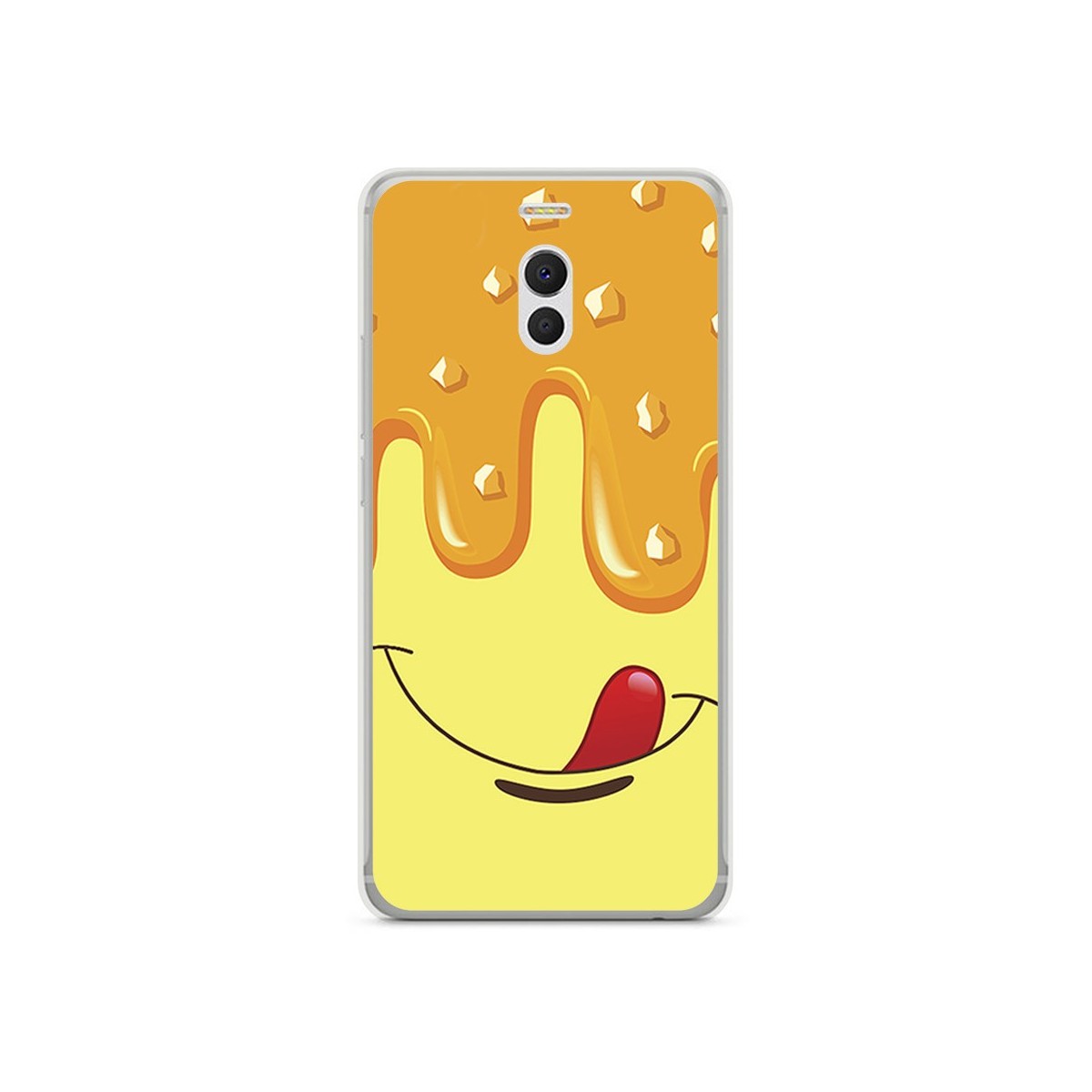Funda Gel Tpu para Meizu M6 Note Diseño Helado Vainilla Dibujos