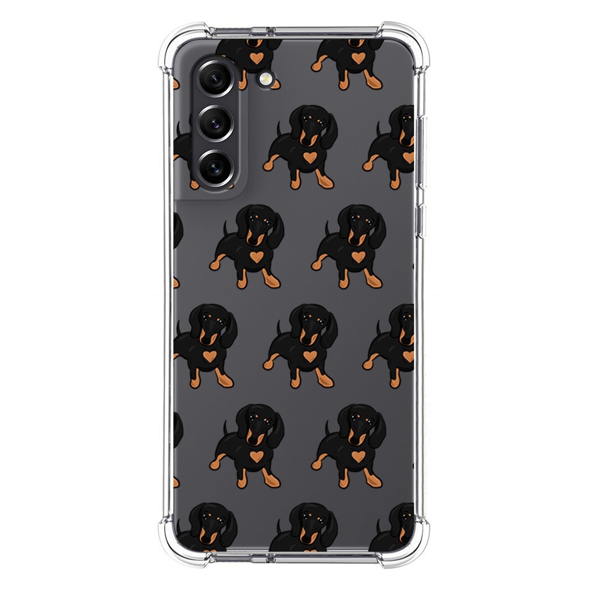 Funda Silicona Antigolpes para Samsung Galaxy S21 FE 5G diseño Perros 10 Dibujos