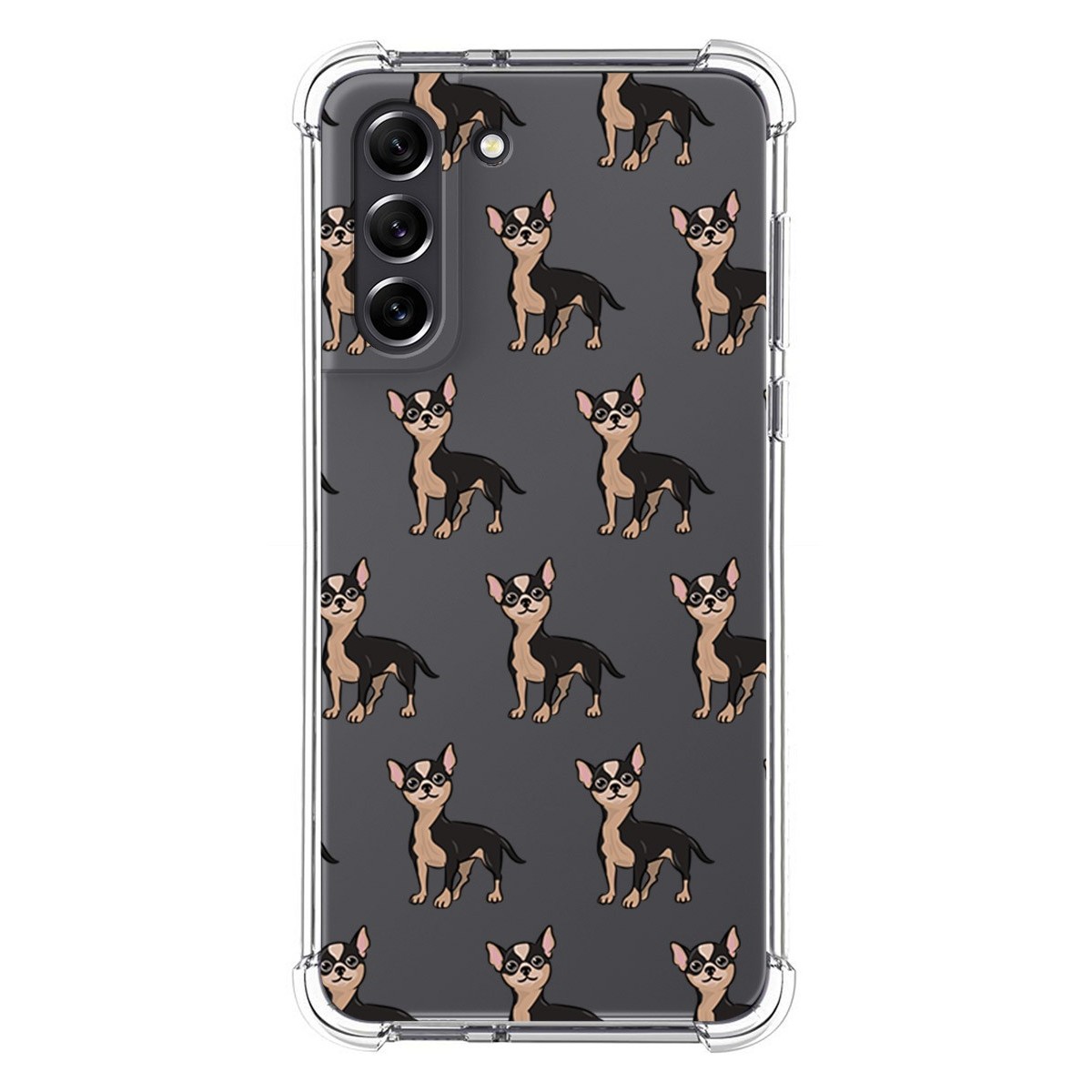 Funda Silicona Antigolpes para Samsung Galaxy S21 FE 5G diseño Perros 11 Dibujos