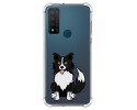 Funda Silicona Antigolpes para TCL 20 R 5G diseño Perros 01 Dibujos