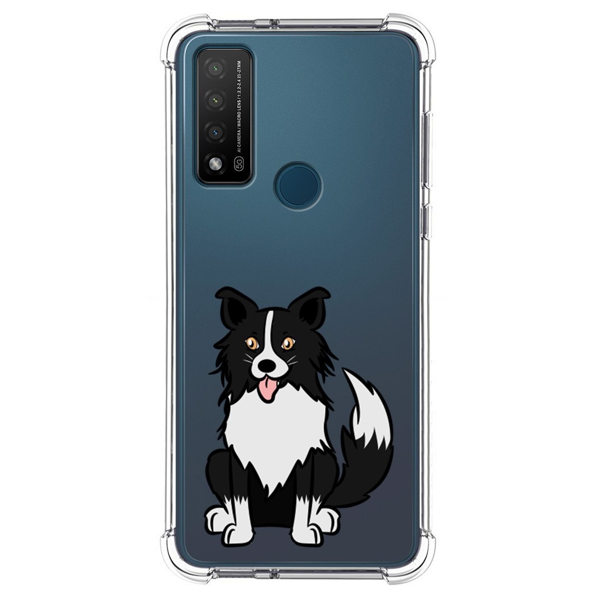 Funda Silicona Antigolpes para TCL 20 R 5G diseño Perros 01 Dibujos