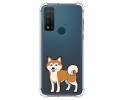 Funda Silicona Antigolpes para TCL 20 R 5G diseño Perros 02 Dibujos