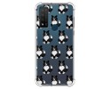 Funda Silicona Antigolpes para TCL 20 R 5G diseño Perros 07 Dibujos
