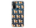 Funda Silicona Antigolpes para TCL 20 R 5G diseño Perros 08 Dibujos