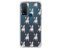 Funda Silicona Antigolpes para TCL 20 R 5G diseño Perros 12 Dibujos