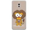 Funda Gel Tpu para Meizu M6 Note Diseño Leon Dibujos