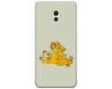 Funda Gel Tpu para Meizu M6 Note Diseño Leones Dibujos