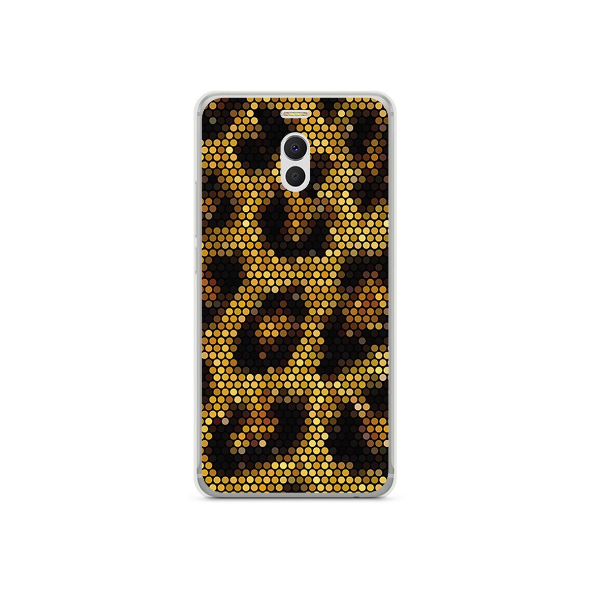 Funda Gel Tpu para Meizu M6 Note Diseño Leopardo Dibujos