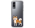 Funda Silicona Antigolpes para Vivo Y52 5G / Y72 5G diseño Perros 02 Dibujos