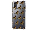 Funda Silicona Antigolpes para Vivo Y52 5G / Y72 5G diseño Perros 09 Dibujos