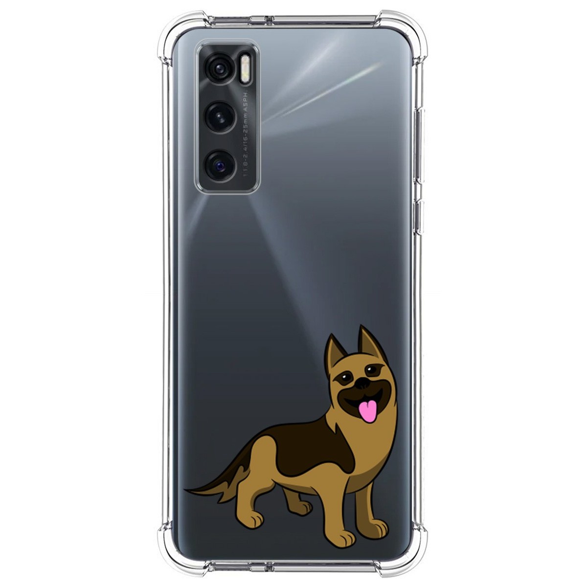 Funda Silicona Antigolpes para Vivo Y70 diseño Perros 03 Dibujos