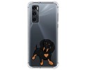 Funda Silicona Antigolpes para Vivo Y70 diseño Perros 04 Dibujos