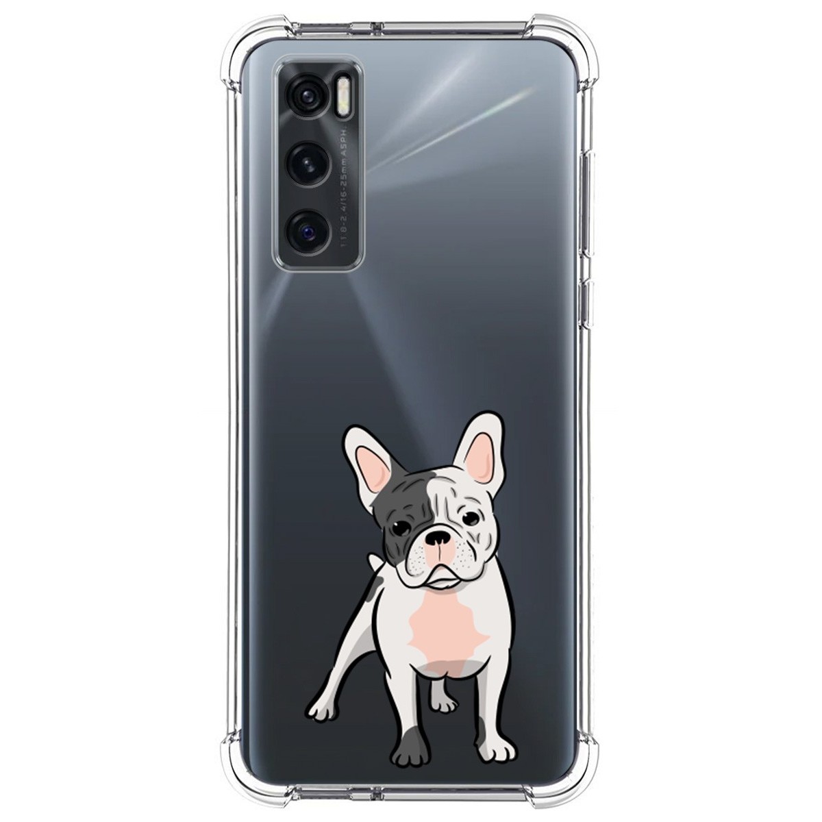 Funda Silicona Antigolpes para Vivo Y70 diseño Perros 06 Dibujos