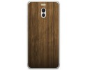 Funda Gel Tpu para Meizu M6 Note Diseño Madera Dibujos