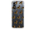 Funda Silicona Antigolpes para Vivo Y70 diseño Perros 09 Dibujos
