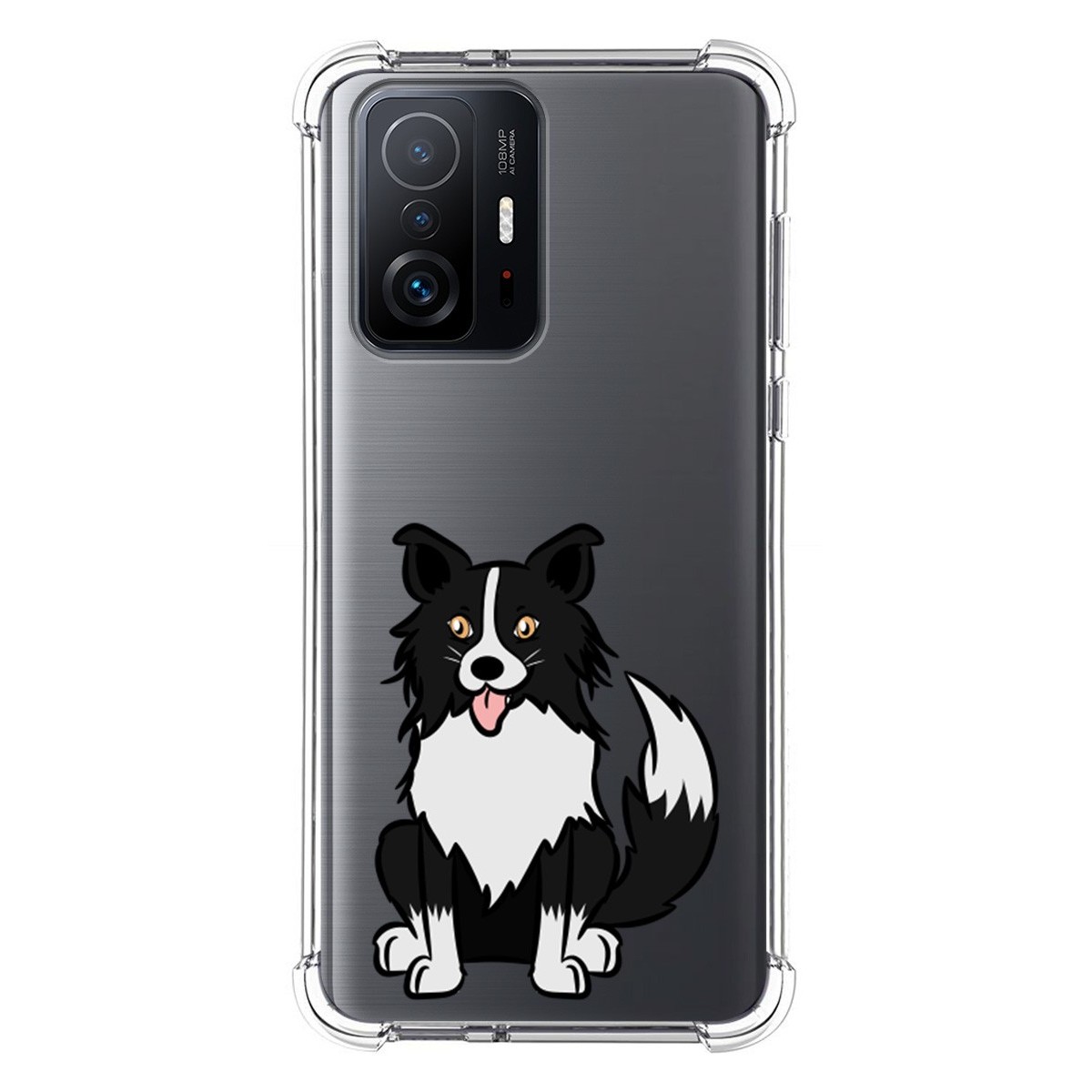 Funda Silicona Antigolpes para Xiaomi 11T 5G / 11T Pro 5G diseño Perros 01 Dibujos