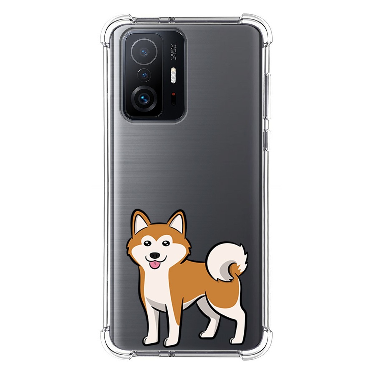 Funda Silicona Antigolpes para Xiaomi 11T 5G / 11T Pro 5G diseño Perros 02 Dibujos