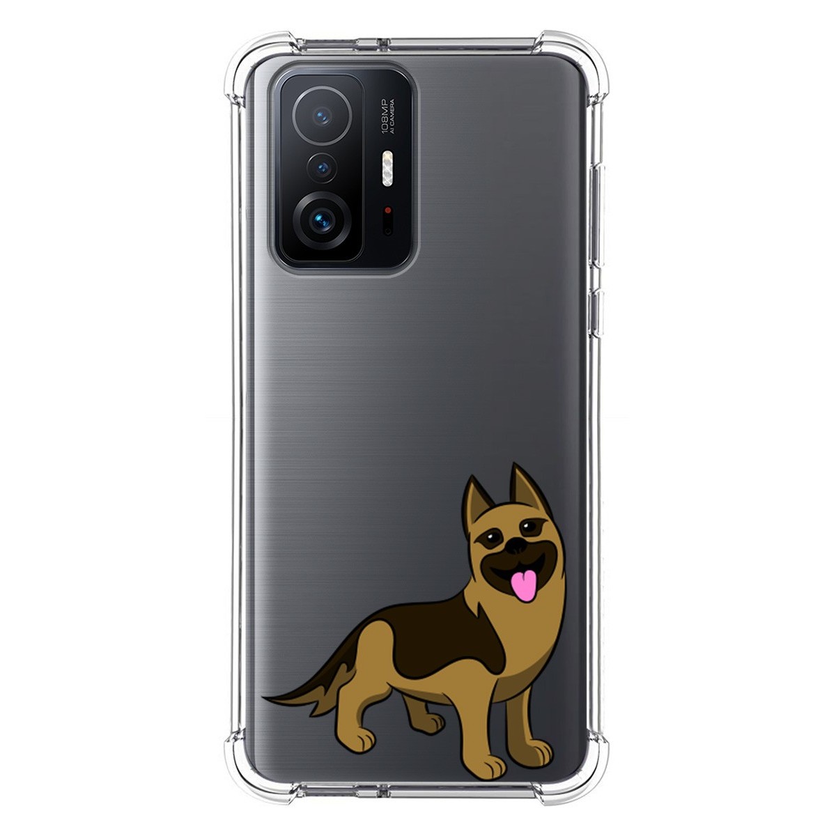 Funda Silicona Antigolpes para Xiaomi 11T 5G / 11T Pro 5G diseño Perros 03 Dibujos