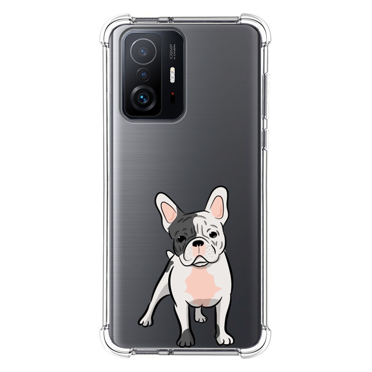 Funda Silicona Antigolpes para Xiaomi 11T 5G / 11T Pro 5G diseño Perros 06 Dibujos