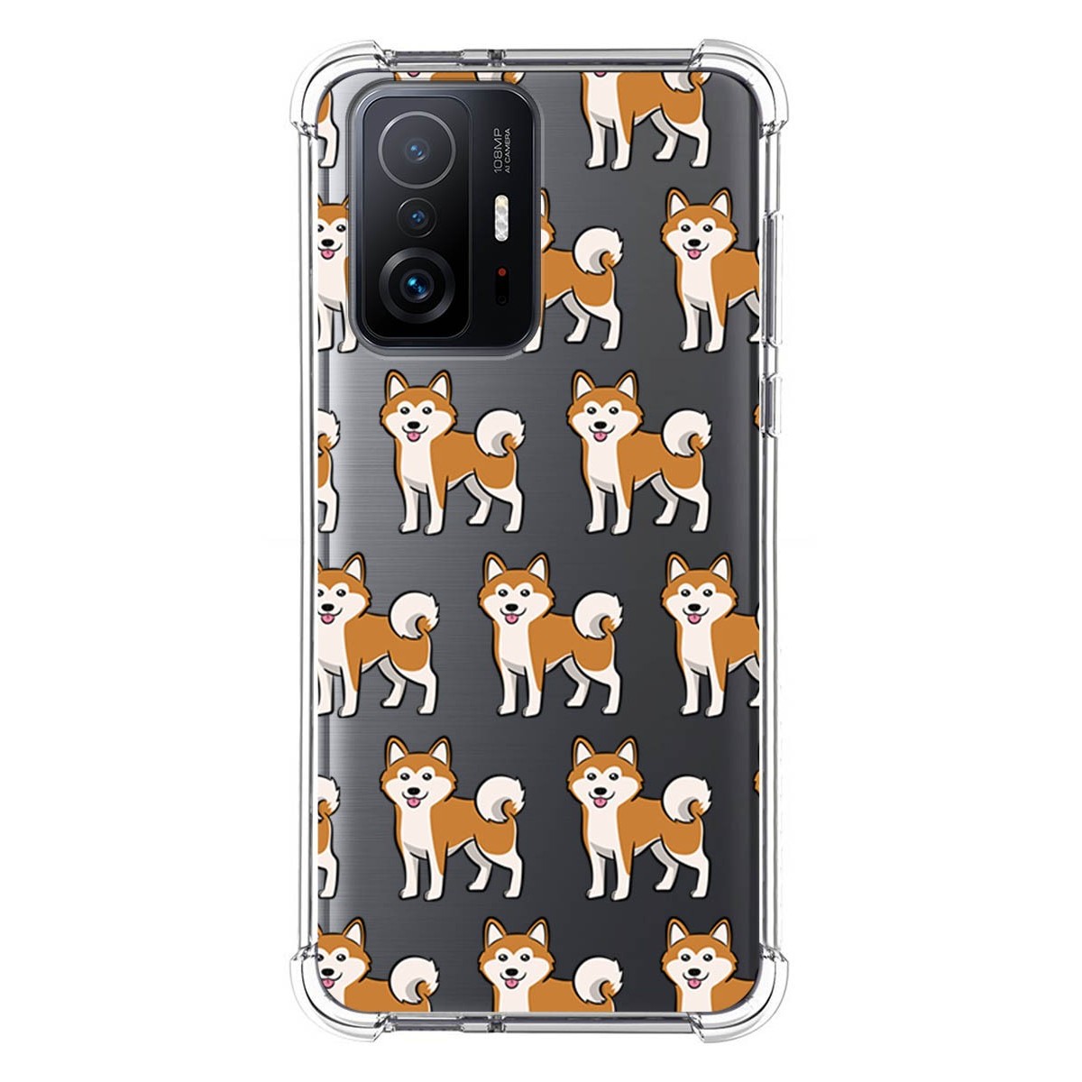 Funda Silicona Antigolpes para Xiaomi 11T 5G / 11T Pro 5G diseño Perros 08 Dibujos
