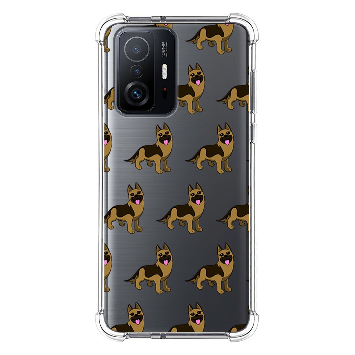 Funda Silicona Antigolpes para Xiaomi 11T 5G / 11T Pro 5G diseño Perros 09 Dibujos
