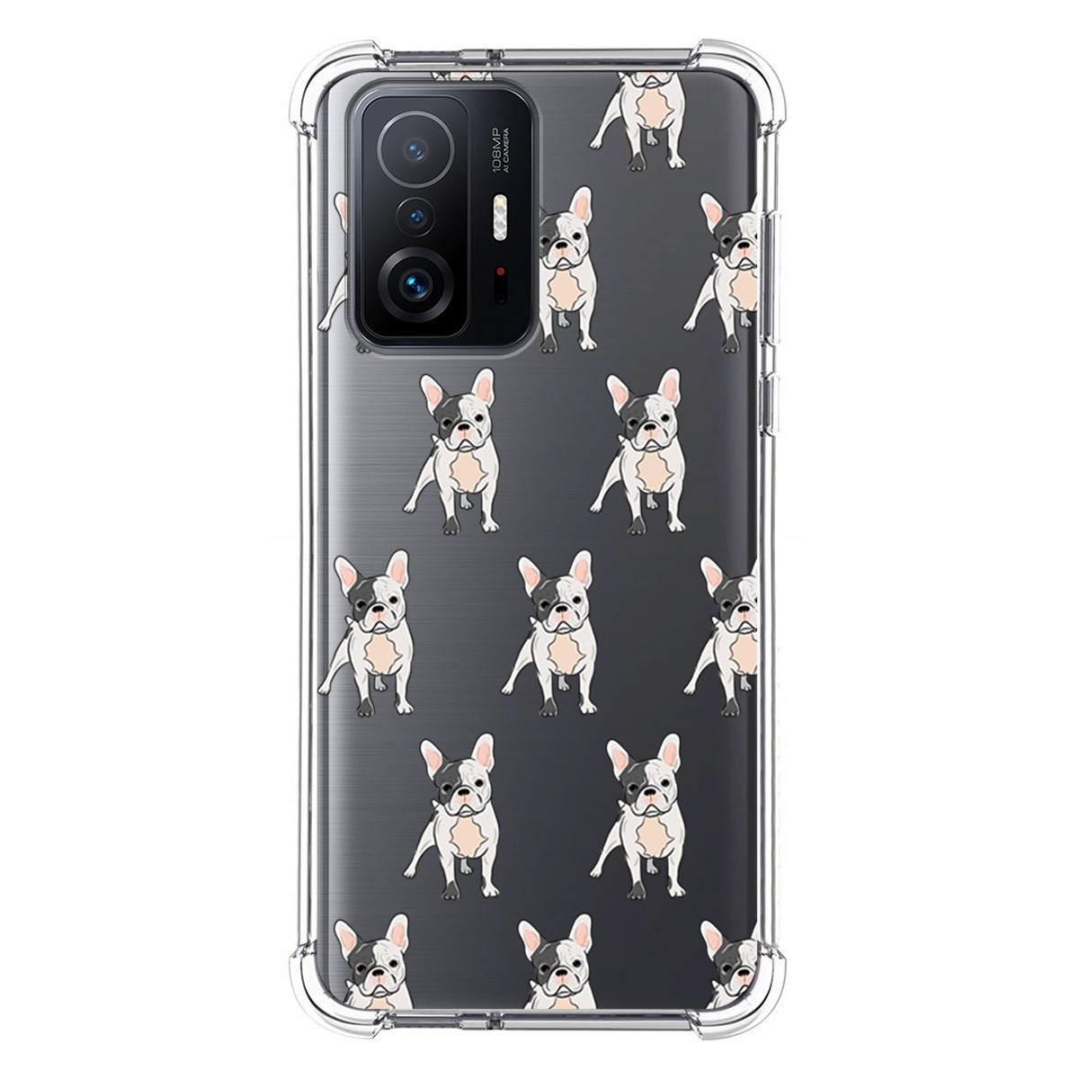 Funda Silicona Antigolpes para Xiaomi 11T 5G / 11T Pro 5G diseño Perros 12 Dibujos