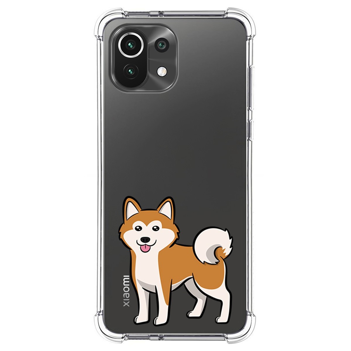 Funda Silicona Antigolpes para Xiaomi Mi 11 Lite 4G / 5G / 5G NE diseño Perros 02 Dibujos
