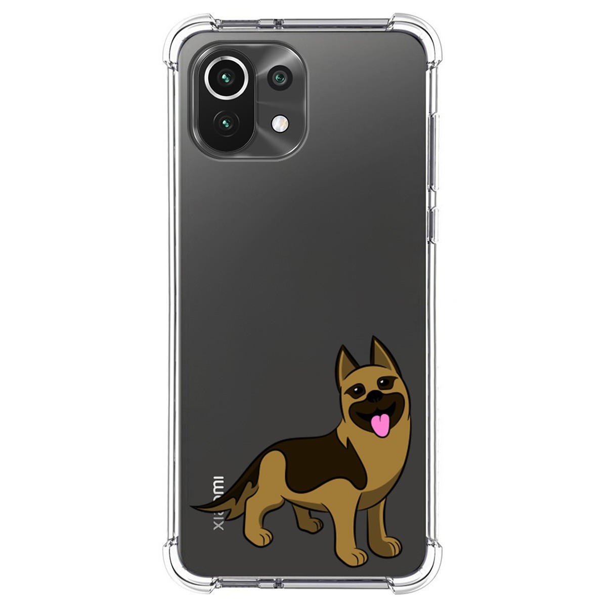 Funda Silicona Antigolpes para Xiaomi Mi 11 Lite 4G / 5G / 5G NE diseño Perros 03 Dibujos