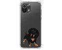 Funda Silicona Antigolpes para Xiaomi Mi 11 Lite 4G / 5G / 5G NE diseño Perros 04 Dibujos