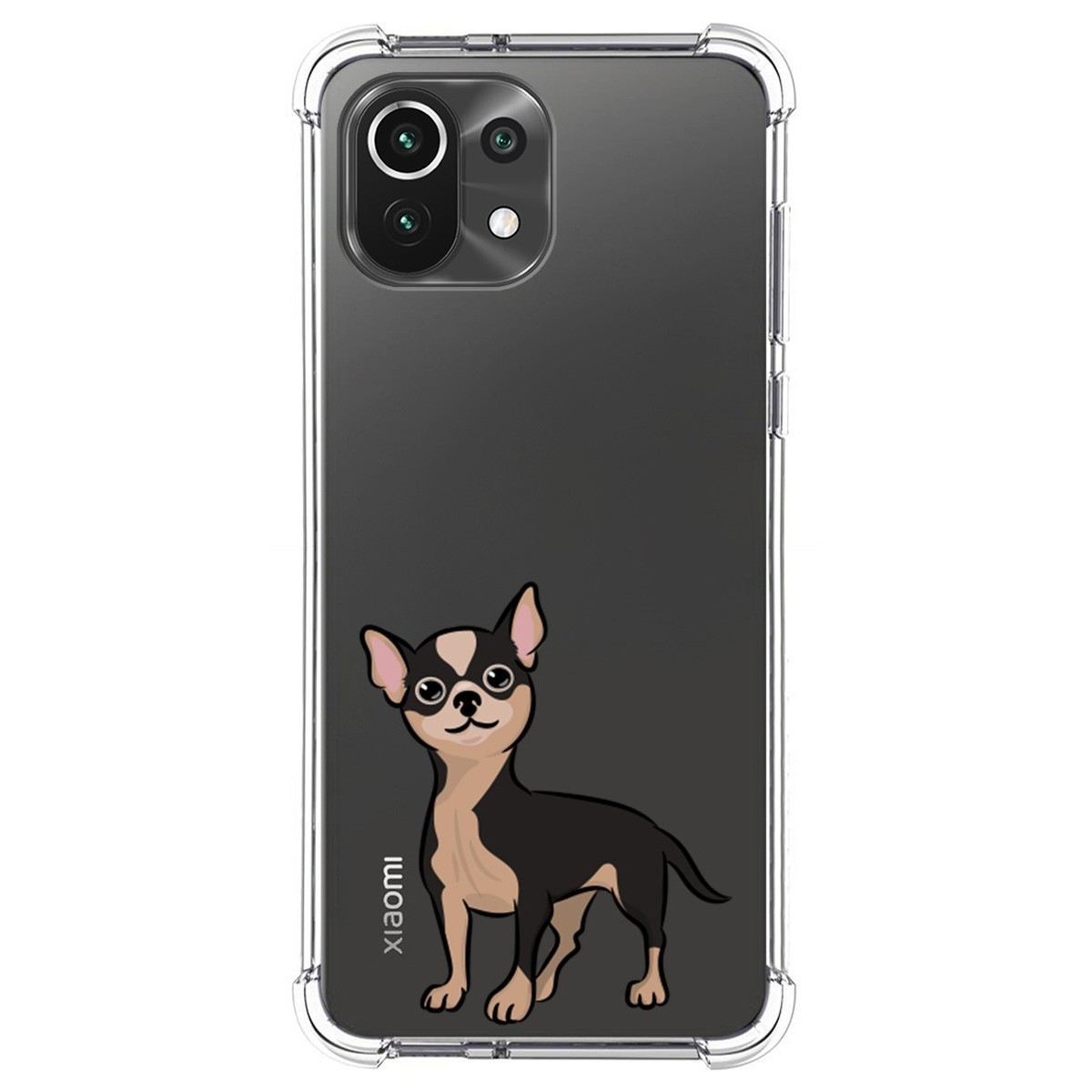 Funda Silicona Antigolpes para Xiaomi Mi 11 Lite 4G / 5G / 5G NE diseño Perros 05 Dibujos