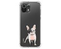 Funda Silicona Antigolpes para Xiaomi Mi 11 Lite 4G / 5G / 5G NE diseño Perros 06 Dibujos